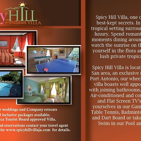 Spicy Hill Villa بورت أنطونيو الغرفة الصورة